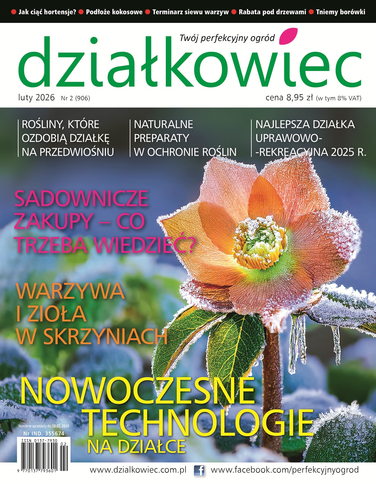 Roczna prenumerata działkowiec (12 numerów)
