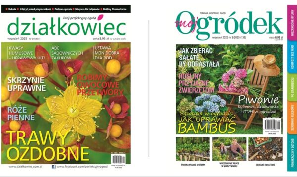 PAKIET rocznej prenumeraty Mój Ogródek i działkowiec