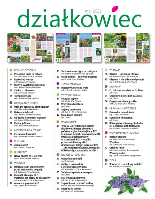 Działkowiec 5/2025 - obrazek 2
